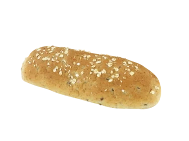 Pølsebrød Maxi Halvgrov 62gx80stk