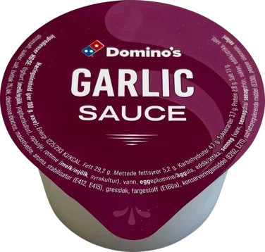 Garlic Dressing 105x80g Domino's Nlp