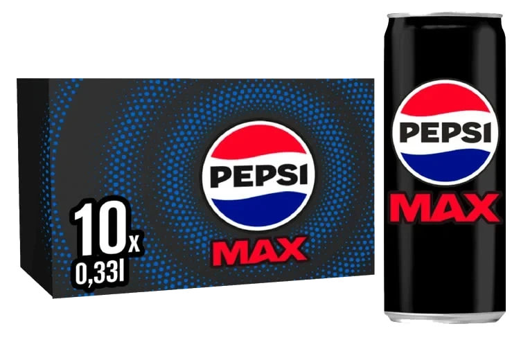 Pepsi Max 0,33lx10 boks
