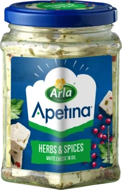 Tärnad vitost i olja ört krydd 21% 265 g