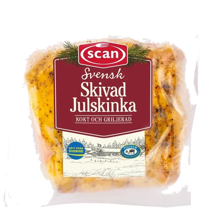 Julskinka Färsk Skivad ca 1,2kg Scan