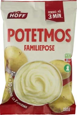 Potetmos Familiepose 150g Hoff
