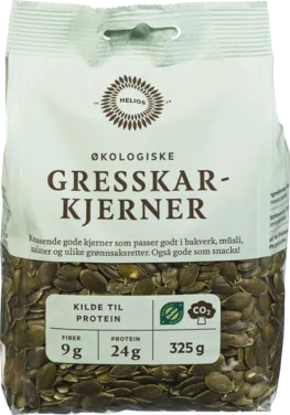 Gresskarkjerner 325 g