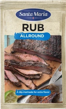 Bbq Rub Allround 22g Santa Maria