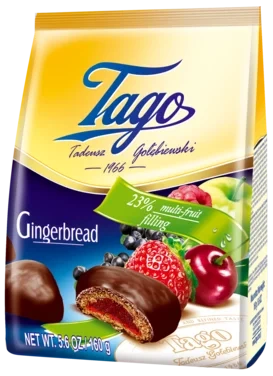 Krydderkaker med Fruktfyll 160g Tago