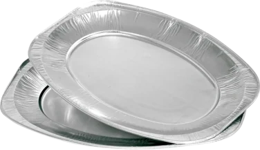 Serveringsfat 332x235mm Sølv Aluminium