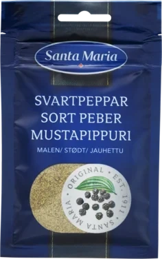 Sort Pepper Malt 20g Santa Maria
