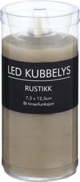 Led Kubbelys i Display Tray,fargede,7,5cm X 12,5cm, 35stk