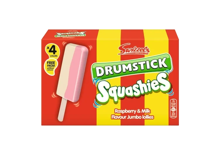 Drumstick Squashies Ice 4stk Swizzels
