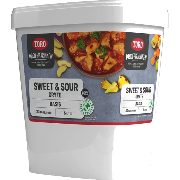 Toro Sweet Sour Gryte 1506 g