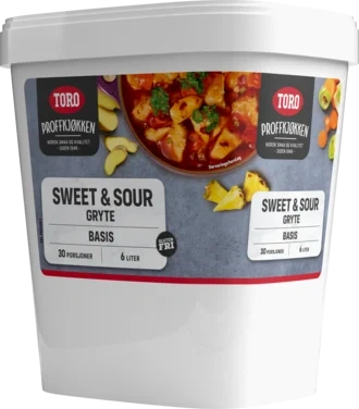 Toro Sweet Sour Gryte 1506 g