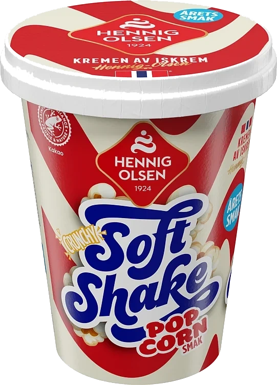Soft Shake Popcorn 11x210ml Hennig-olsen