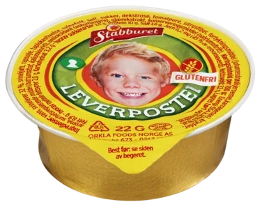 Leverpostei Glutenfri 22g Stabburet