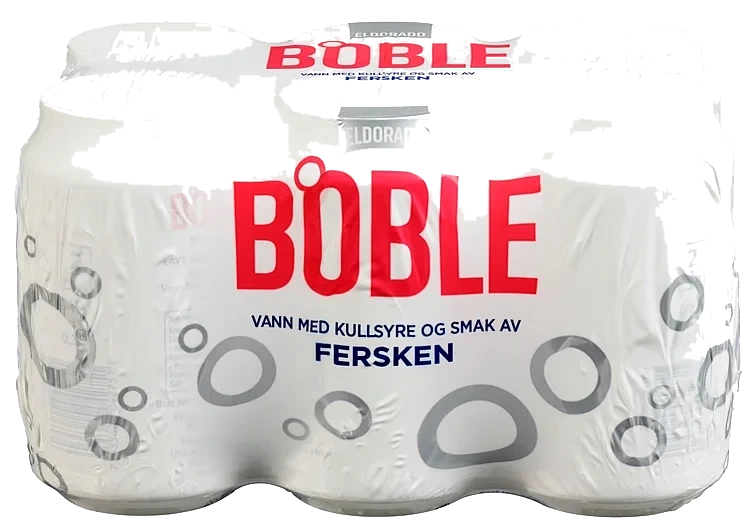 Boble Vann Fersken 6bx Eldorado