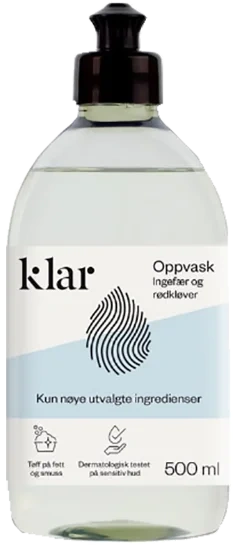Klar Oppvaskmiddel 500ml