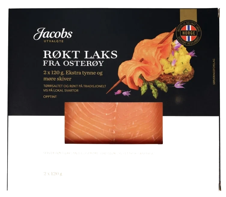 Laks Røkt 240g Jacobs Utvalgte