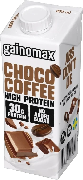 Proteinshake Choco&Coffee 250ml Gainomax