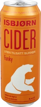 Isbjørn Cider Funky 0,50l bx Mack