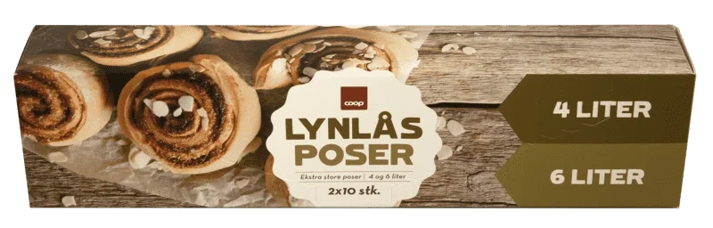 Coop Lynlåsposer 2str 20stk