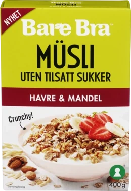 Bare Bra Havre & Mandel 400g