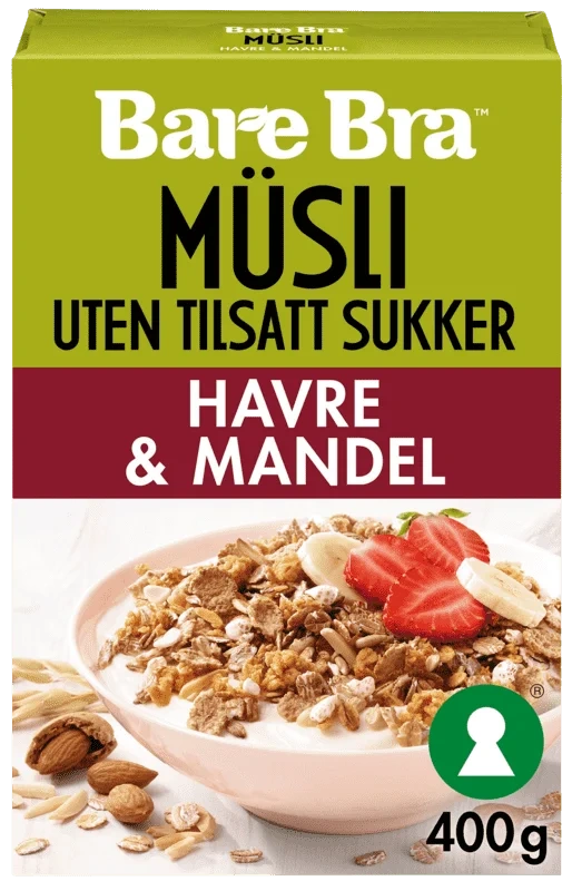 Bare Bra Havre & Mandel 400g