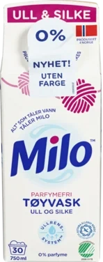Milo Tøyvask Parfymefri 750ml