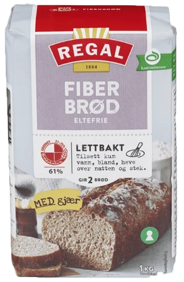 Regal Fiberbrød Eltefrie 1kg