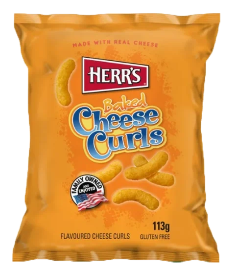 Herr`s Baked Cheese Curls 113g