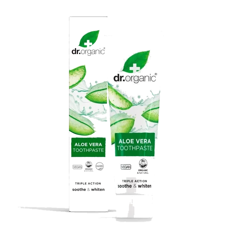 Dr. Organic Aloe Vera Tannkrem