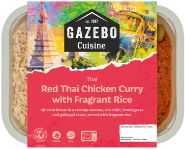 Red Thai Chicken Curry & Fragrant Rice - 400g