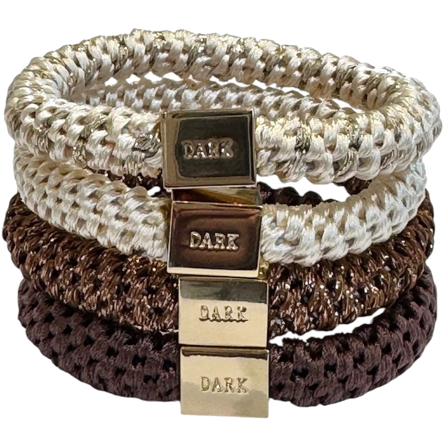 Dark Fat Hair Ties Combo
