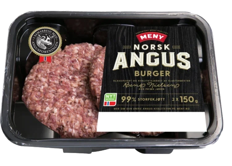 Angusburger 2x150g Meny