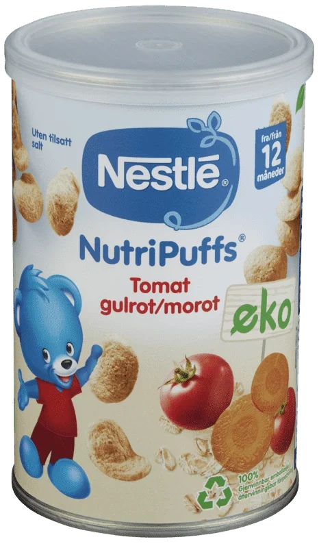 NaturNes Nutripuffs Tomato 35g