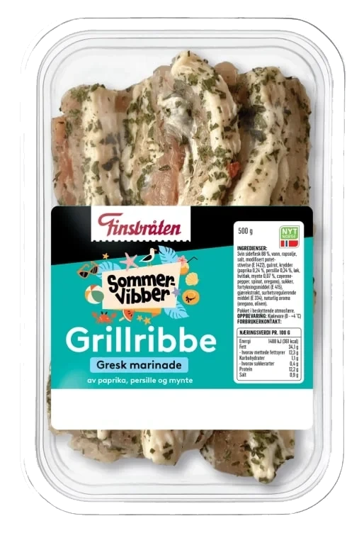 Grillribbe Gresk 500g Finsbråten