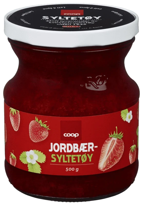 Coop Jordbærsyltetøy 500g