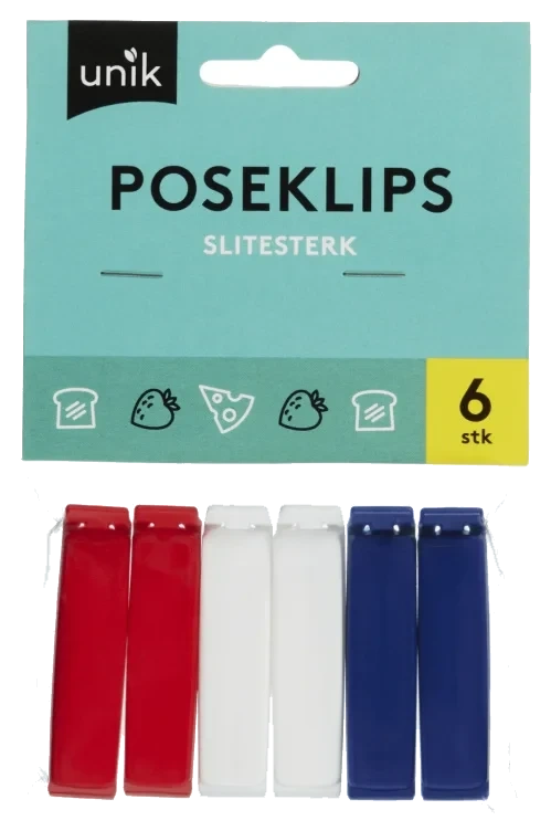 Poseklips 6stk Unik