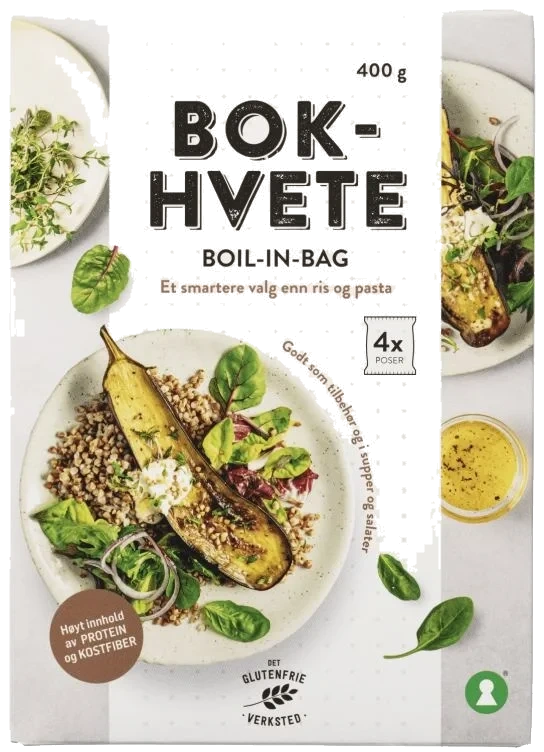 Bokhvete Boil In Bag 400g Dgv