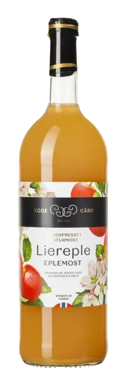 Liereple Eplemost 1l Egge Gård