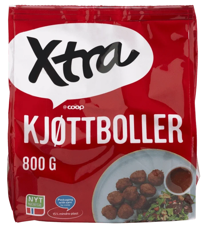 X-tra Kjøttboller 800g
