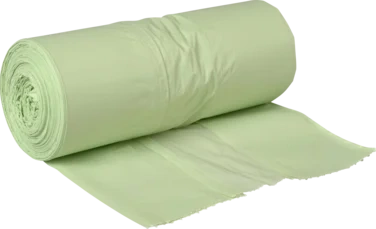 Biopose Transparent Grønn 35l 46x74cm