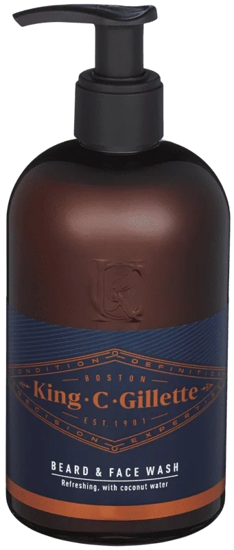 Skjeggsåpe Beard Wash 350ml King C Gillette
