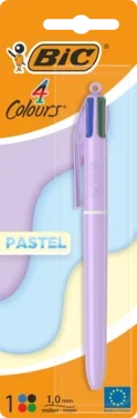 Skrivepenn 4 Colour Pastel Bic