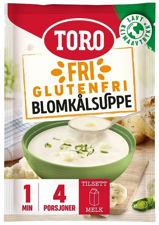 Glutenfri Blomkålsuppe 52 g Toro