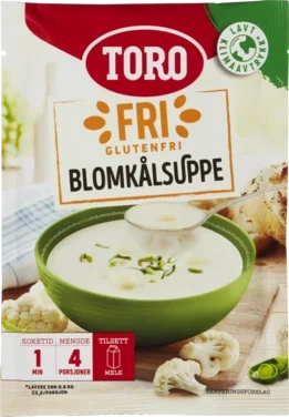 Glutenfri Blomkålsuppe 52 g Toro
