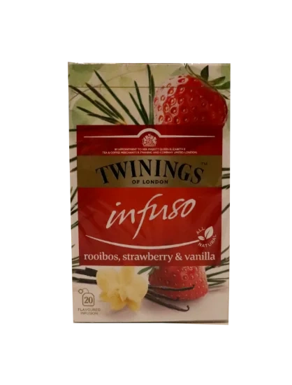 Twinings Rooibos & Strawberry 40g