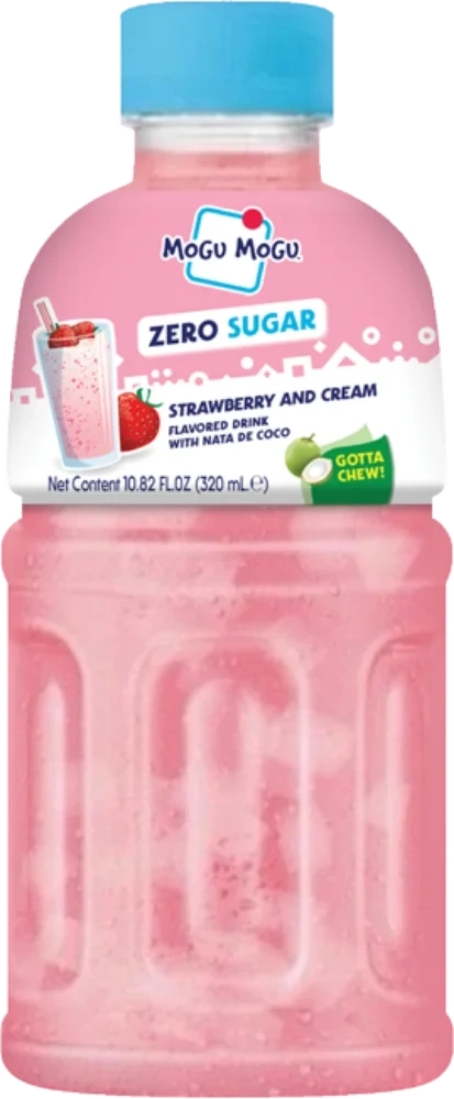 Mogu Mogu Strawberry & Cream 320ml