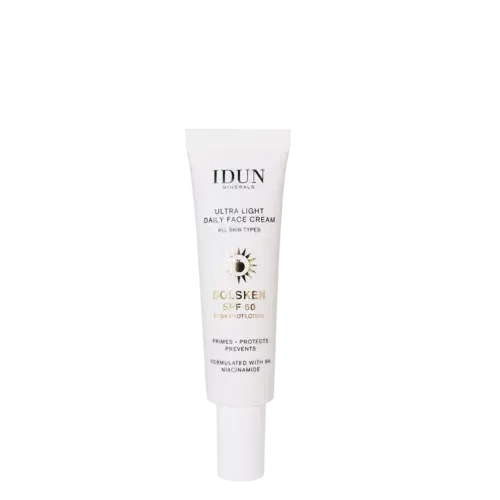 IDUN Minerals Ultra Light Daily Face Cream Solsken