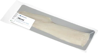 Skreifilet m/Skinn og u/Bein Vac