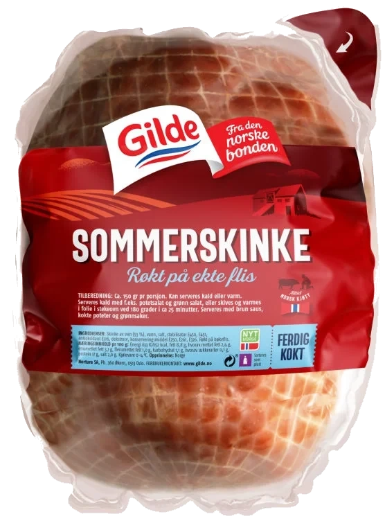 Sommerskinke Røkt på Flis 1,1kg Pk