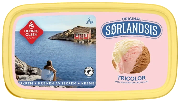 Sørlandsis Tricolor 2l Hennig-Olsen